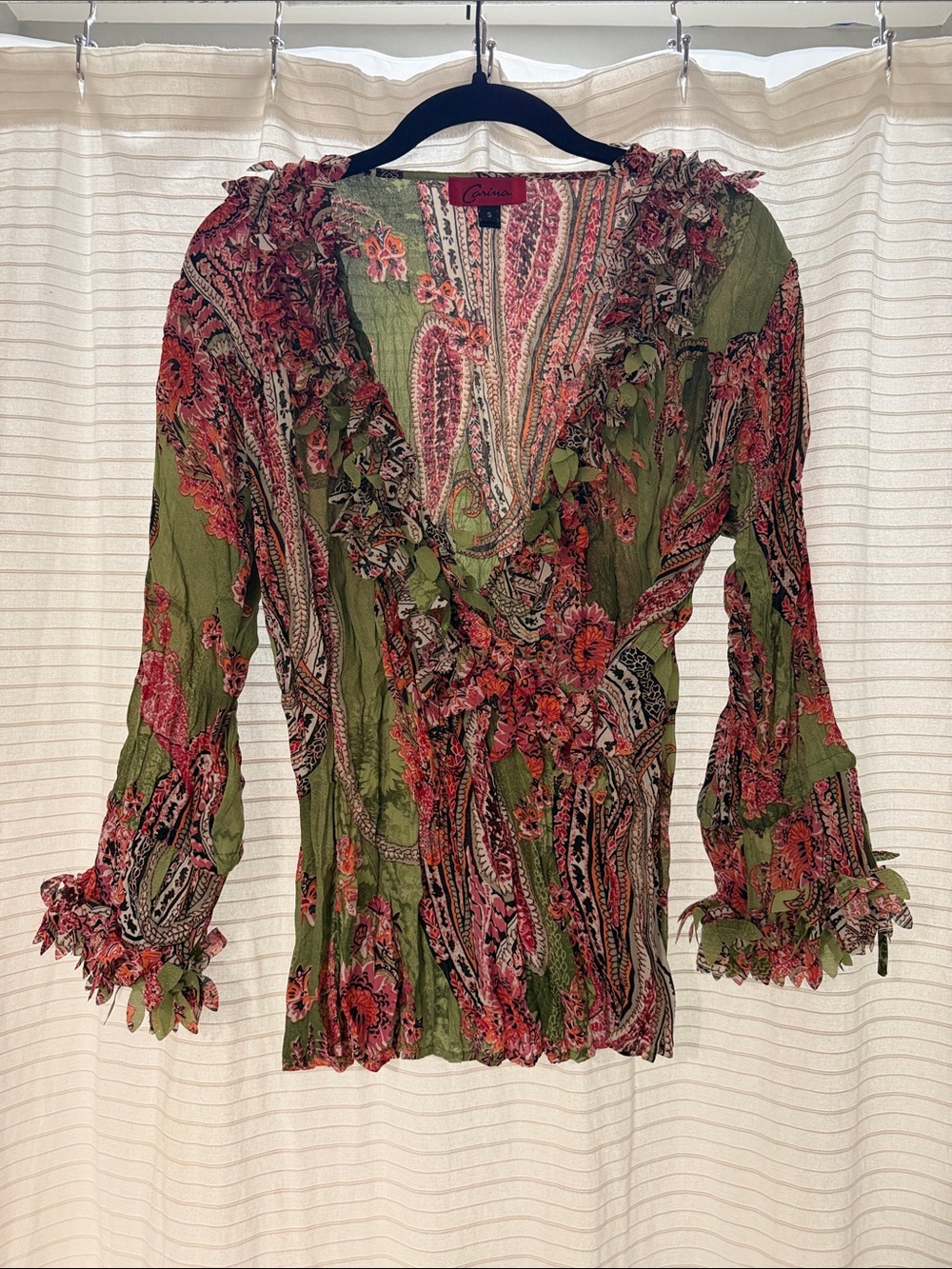 Carina Floral Boho Blouse - Multicolor